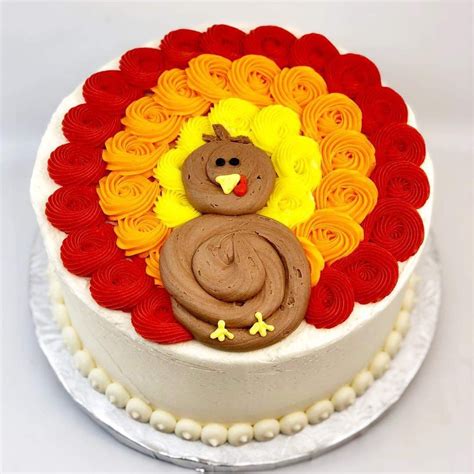 Pin by Katie Davis on Decorated Cookies, Cakes & Cupcakes | Turkey cake ...