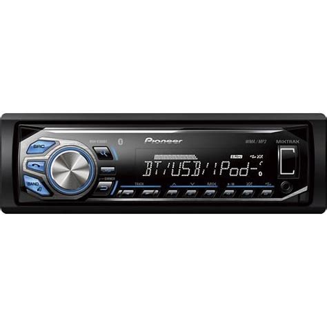 Best Buy: Pioneer Built-In Bluetooth Car Stereo Receiver Black/Blue MVH-X360BT | Bluetooth car ...