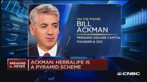 Bill Ackman: I haven't traded around Herbalife short