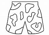 Coloring Page swim trunks  Free Printables Img 19260 sketch template
