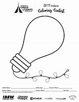 Coloring Contest  Circle Of Lights® Events Downtown Indianapolis sketch template