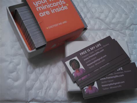 FREE IS MY LIFE: 100 FREE Mini Business Cards from Moo.com (just pay $5 shipping) - ENDS 10/31