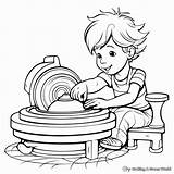 Pottery Coloring Pages  Free & Printable sketch template