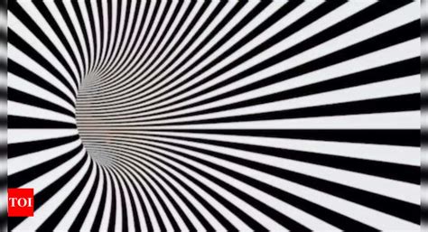 This optical illusion is guaranteed to make your head spin - Times of India