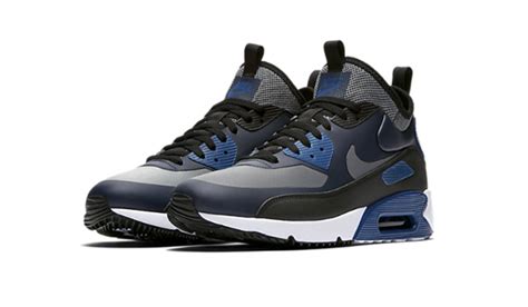 nike air max 90 mid black blue 3 - Backseries