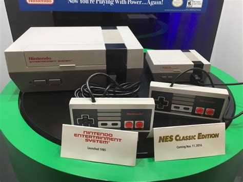 NES Classic Edition Compared To Original 1985 NES In This Comparison Shot