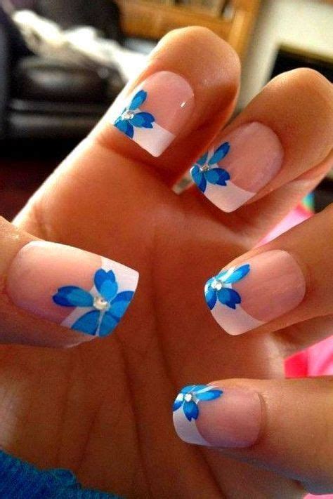 45 Pretty French Nails Designs 2016 Some girls prefer light colors while others would prefer ...