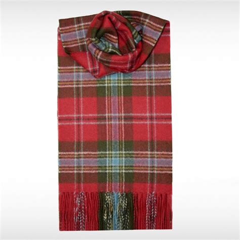 McCalls Highlandwear MacLean of Duart Weathered Tartan Scarf