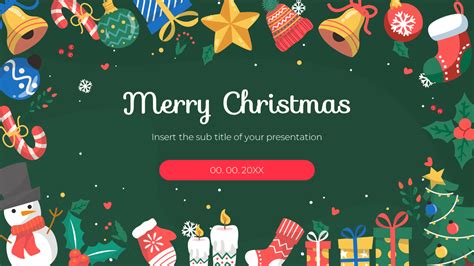 Merry Christmas Free Google Slides Theme PowerPoint Template