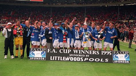 Everton FC v Manchester United - FA Cup final May 20 1995 - Liverpool Echo