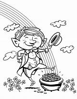 Leprechaun Coloring Pages  Best For Kids sketch template