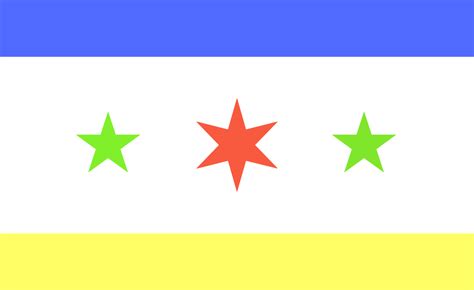 A concept for a new Illinois state flag, meaning in comments. I'm considering submitting this or ...