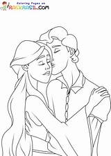 Romeo And Juliet Coloring Pages sketch template
