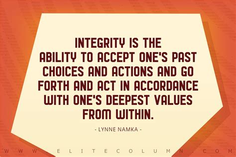 50 Integrity Quotes That Will Inspire You (2024) | EliteColumn