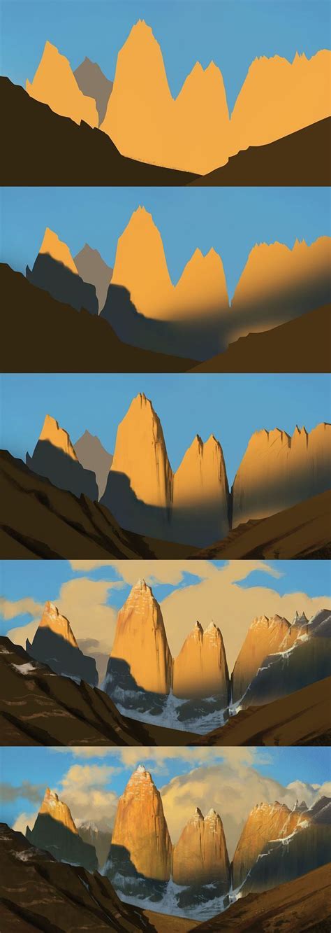 landscape digital art tutorial - Tawnya Duggan