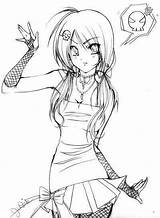 16  Emo Coloring Pages NataliaCole sketch template