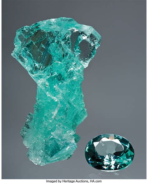 RARE GEMSTONE: PHOSPHOPHYLLITE . ... Gems Faceted | Lot #41092 | Heritage Auctions