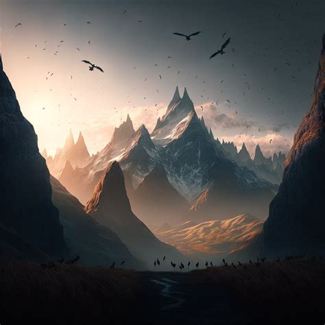 cinematic lord of the rings landscape 3 by Maginificus on DeviantArt