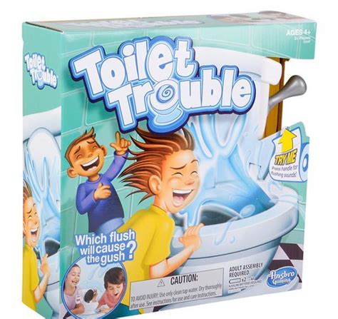 HASBRO TOILET TROUBLE GAME