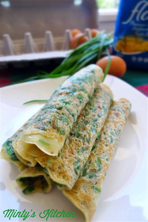 Minty's Kitchen: Chinese Chives Pancakes