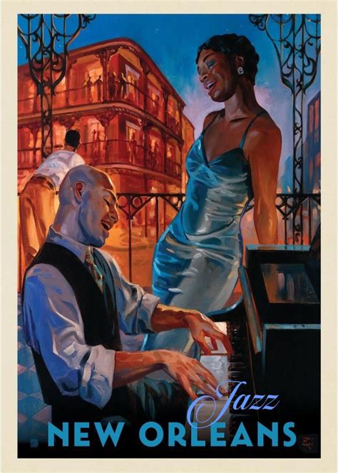 Pin by Pamela Russell on pizapp | Retro travel poster, Vintage music art, Jazz poster