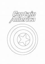 Captain America shield Coloring Pages  2 Free Printable Coloring sketch template