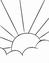 Sunrise Coloring Pages For Adults sketch template