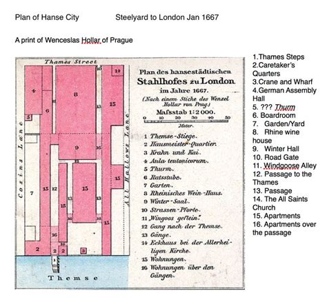 an old map shows the location of shakespeare's theatre in london ...