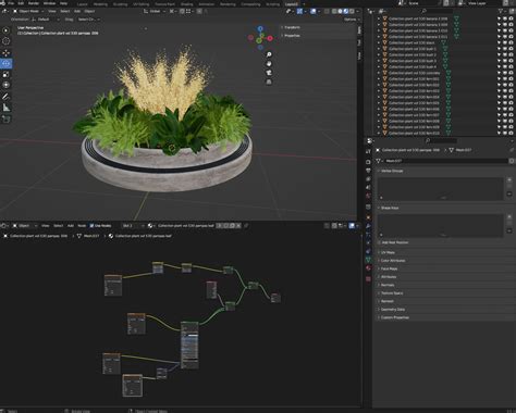 Collection plant vol 530 - blender model 3D model | CGTrader