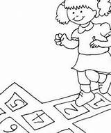 Hopscotch Coloring Pages Printable For Free Download sketch template