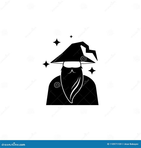 Wizard Icon.Element of Popular Magic Icon. Premium Quality Graphic Design Stock Vector ...