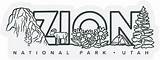 Zion National Park Coloring Pages sketch template