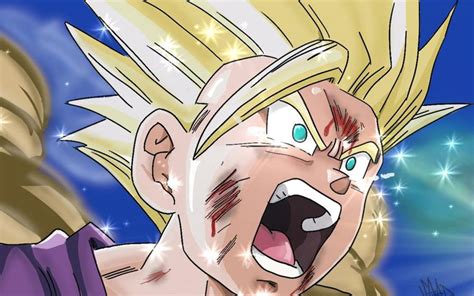 gohan crying by Saad1030 on DeviantArt