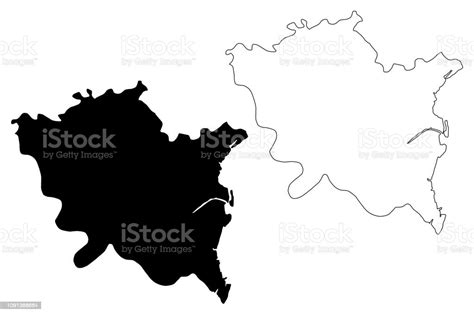 Thai Binh Province Map Vector Stock Illustration - Download Image Now - Abstract, Asia, Black ...