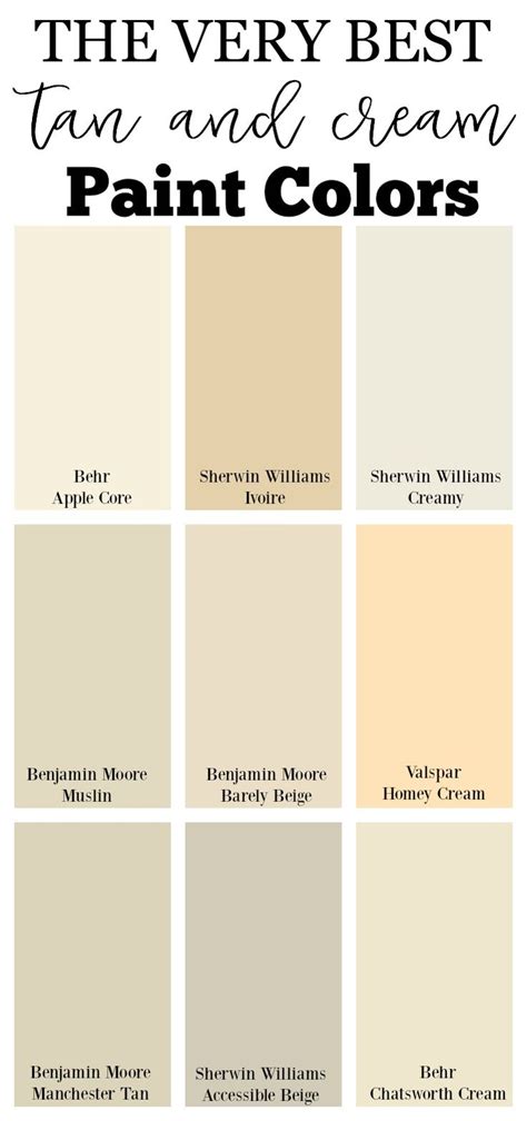 The Best Neutral Paint Colors - Sarah Joy | Cream paint colors, House paint color combination ...