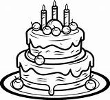 Premium Vector  Cake coloring Page Image sketch template