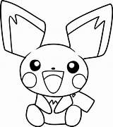 Pichu Coloring Page & coloring Book 6000  pages sketch template