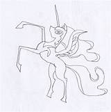 My Little Pony Nightmare Moon Coloring Pages At GetColoringscom  Free sketch template