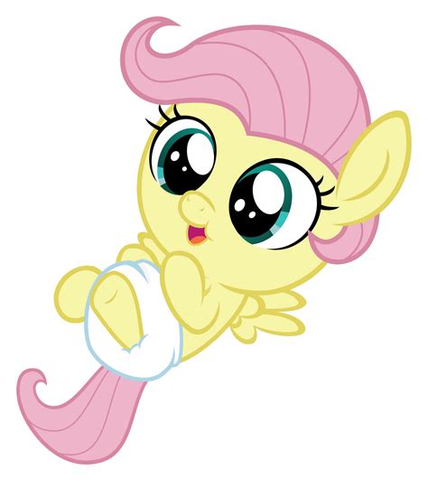 Baby Fluttershy by Comeha on DeviantArt