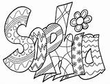 Printable Name Coloring Pages sketch template
