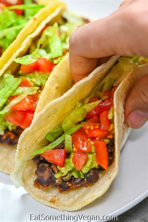 Black Bean Tacos - Eat Something Vegan