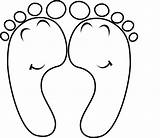 Feet Coloring Pages  sketch template