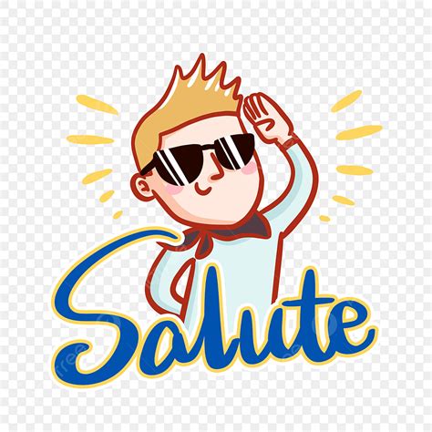 Salute Clipart Hd PNG, Salute Emoji, Internet Hot Words, Funny, Duanzi ...