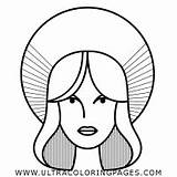 Nun Coloring Pages  Ultra sketch template