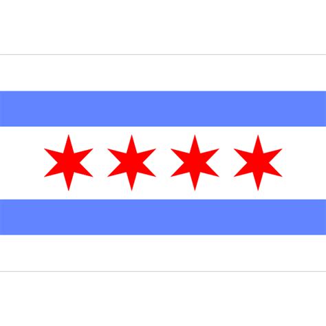 chicago flag border | Free SVG