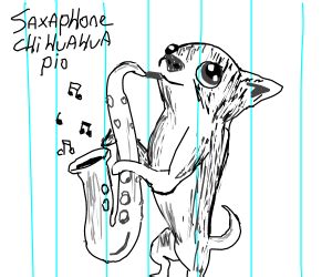 Troll jazz Chihuahua (Tawog) PIO - Drawception