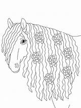 Beautiful Horse Printable coloring Page  Download Print Or Color sketch template