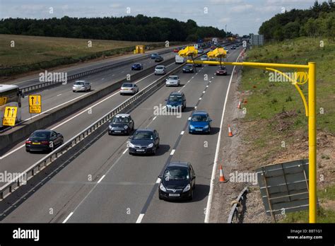 average speed camera specs M25 motorway widening scheme junctions 16-23 ...