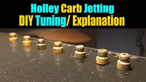 Holley Carburetor Jetting Tuning Guide And Explanation | Holley Carb ...