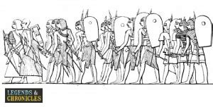 Egyptian Weapons | Ancient Egyptian Weapons | Egyptian Knopesh, Sling and Spears